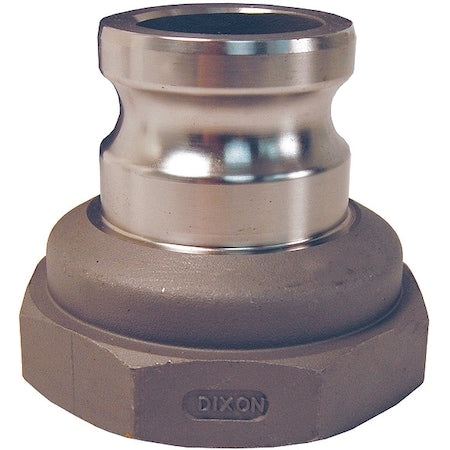 Dixon 2015-A-SS - Cam and Groove Adapter,2",316 SS
