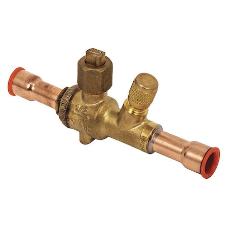 Ndl NBV04-S - Refrigerant Ball Valve,1/2 in,900 psi