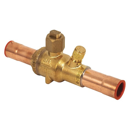 Ndl NBV06-S - Refrigerant Ball Valve,3/4 in,900 psi