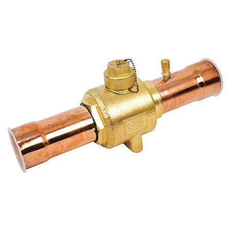 Ndl NBV17-S - Refrigerant Ball Valve,2 1/8 in,700 psi