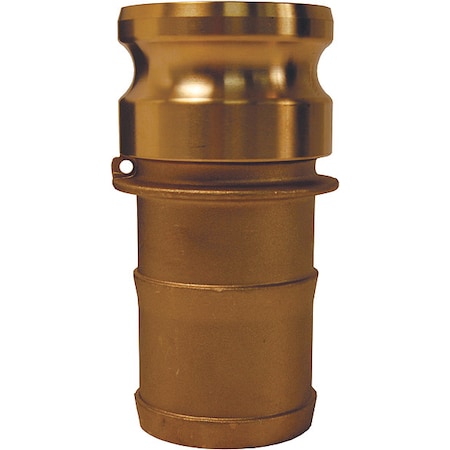 Dixon G500-E-BR - Cam and Groove Adapter,5",Forged Brass