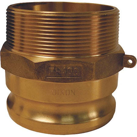 Dixon G50-F-BR - Cam and Groove Adapter,1/2",Brass