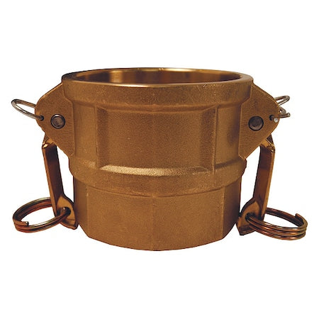 Dixon G125-D-BR - Cam and Groove Coupling,1-1/4",Brass