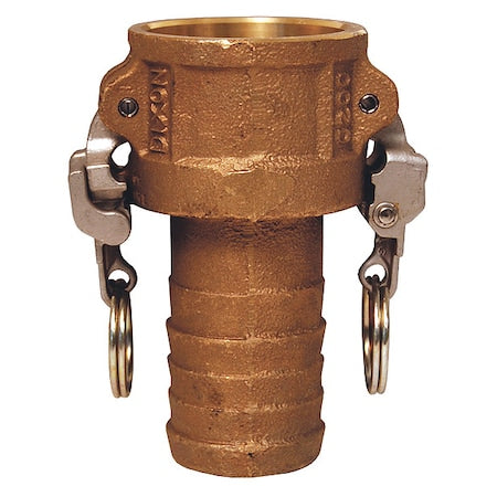 Dixon BC300EZ - Cam and Groove Coupling,3",Brass