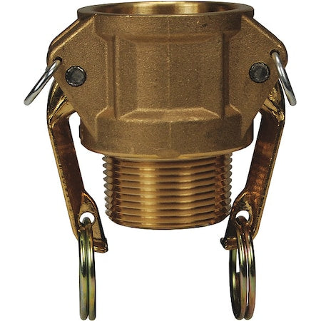 Dixon G125-B-BR - Cam and Groove Coupling,1-1/4",Brass