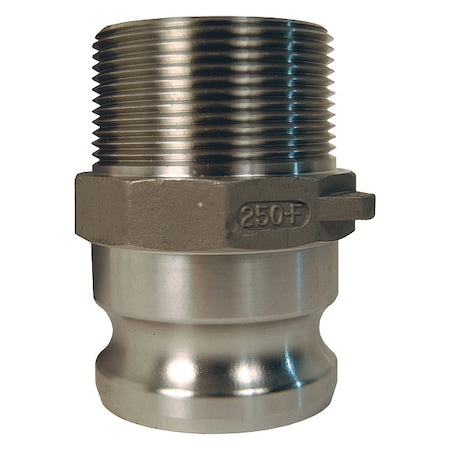 Dixon G50-F-SS - Cam and Groove Adapter,1/2",316 SS