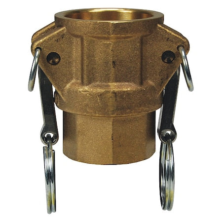 Dixon G75-D-BR - Cam and Groove Coupling,3/4",Brass