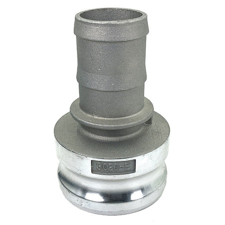 N/A PLE27 - Cam and Groove Adapter, 3", Aluminum, For Hose I.D.: 2 in