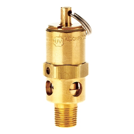 Conrader SRH250-1/8-CE-300 - Safety Valve,Brass Ball