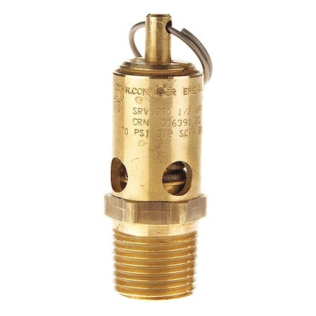 Conrader srv390-12-250 sst - Safety Valve,1/2" (M) NPT Inlet