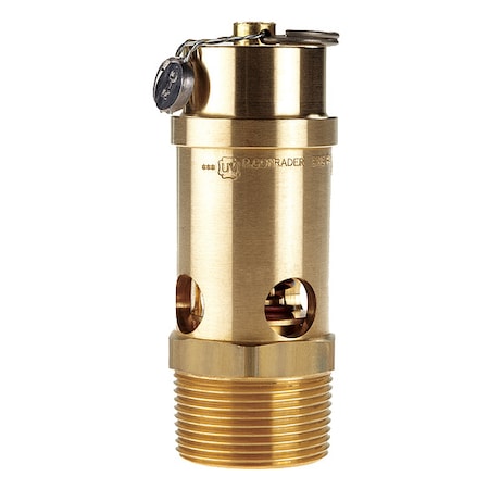 Conrader SRV765-114-060 SST - Safety Valve,1-1/4" (M) NPT Inlet