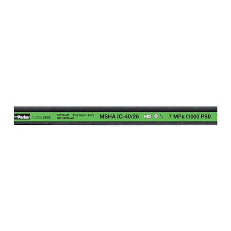 Parker 187TC-10-RL - Hydraulic Hose,5/8 " I.D.,300 ft. L