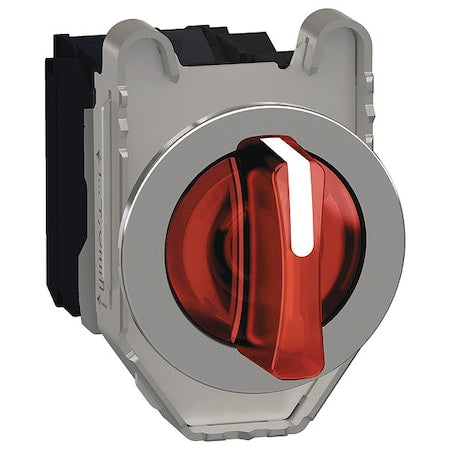Schneider Electric XB4FK134B5 - Selector Switch, Illum, 3 Pos, 30mm, Red