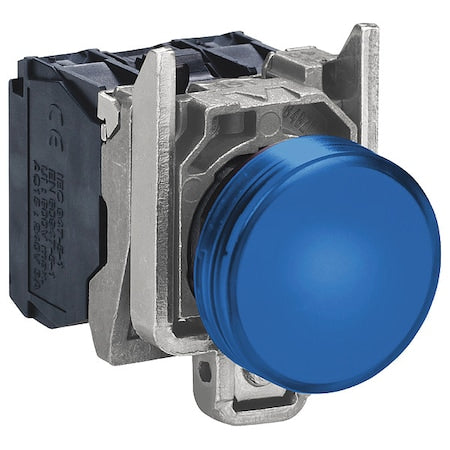 Schneider Electric XB4BVM6 - Pilot Light, Blue, 22mm, LED