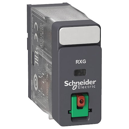 Schneider Electric RXG11P7 - Plug-In, Plug-In Relay, Square, 10 A, 5 Pins, Quick Connect