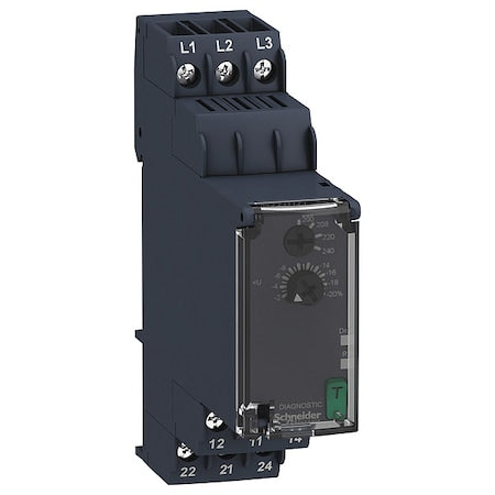 Schneider Electric RM22TU21 - Phase Monitor Relay, 9 Pins, 160-288 V AC