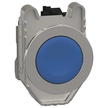 Schneider Electric XB4FA61 - Push Button Operator, 30 mm, 1 NO, Blue