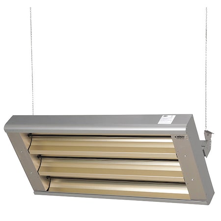 Fostoria 463-30-THA-480V - Electric Infrared Heater, 1 or 3 Phase, Aluminum, 480 V AC