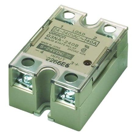 Omron G3NA-240B-UTU AC100-240 - Solid State Relay, Screw Clamp, Surface, Photocoupler