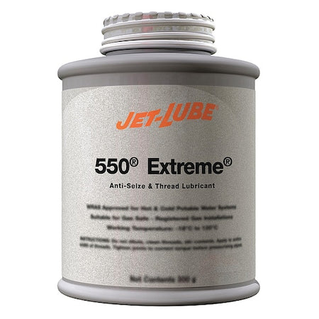 Jet-Lube 47102 - Anti-Seize, 0.5 lb, Brush Top Can, Non-Metallic Base, 2400 Degrees F Max Op Temp,