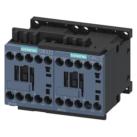 Siemens 3RA23168XB301AB0 - IEC Power Contactor, Reversing, 24 VAC