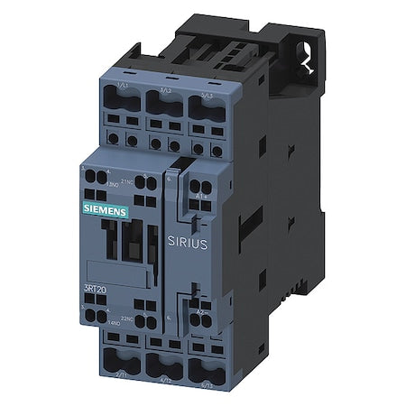 Siemens 3RT20262BB40 - IEC Power Contactor, Non-Reversing, 24 VDC