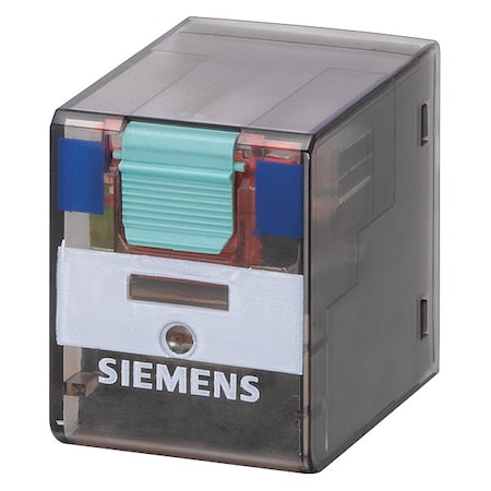 Siemens LZX:PT580024 - Plug-In Relay, 24 V DC, 6 A, Pins