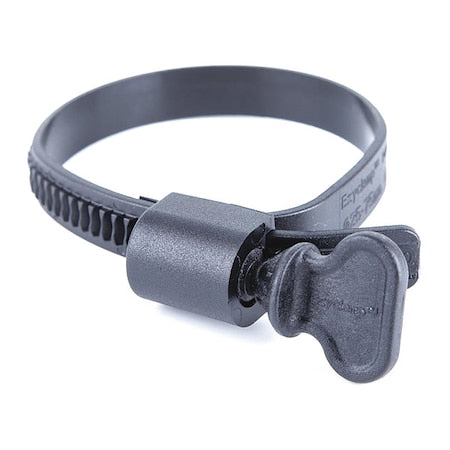 PWD-13-75-WG-PA12-BK - Worm Gear Hose Clamp, Plastic, Hex, PK10
