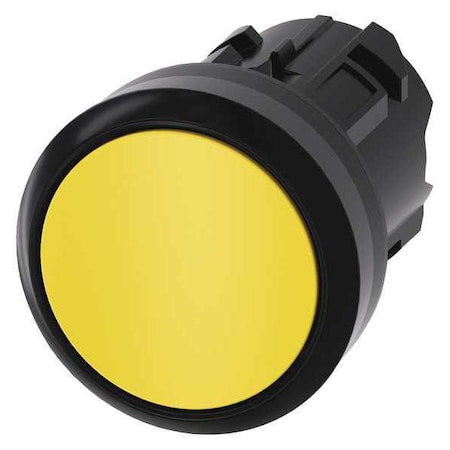 Siemens 3SU1000-0AB30-0AA0 - Push Button Operator,Yllw,Plastic Bezel