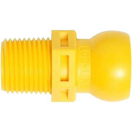 Loc-Line 56804 - Flex Hose Connectors,Acid Resistant,PK4