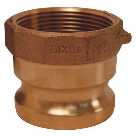 Dixon 100-A-BR - Cam and Groove BR Adapter x FNPT,1"