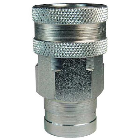 Dixon 6KOF6 - Quick Connect Coupler, K-Series, 3/4 in Coupler x 1-1/16 in Female ORB, Steel