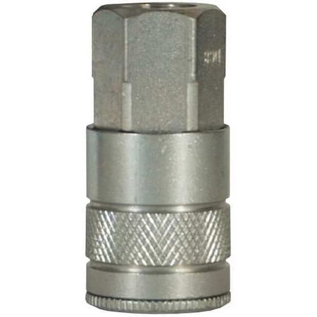 Dixon DC8 - Automotive Coupler,Fem,Steel,1/4"x3/8"