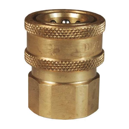 Dixon 8VF8-B - VSeries Valved Coupler BR 1",FNPTF 1"