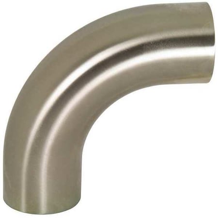 Dixon B2S-R400P - Polished 90 Weld Elbow,Tangent 316 L,4"