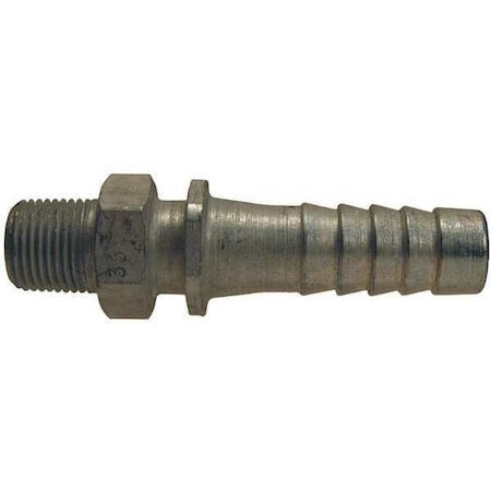 Dixon 3502 - Quick Connect Male Nipple, 3500 Series, Steel, 1/4 in NPT, 1/4 in Hose