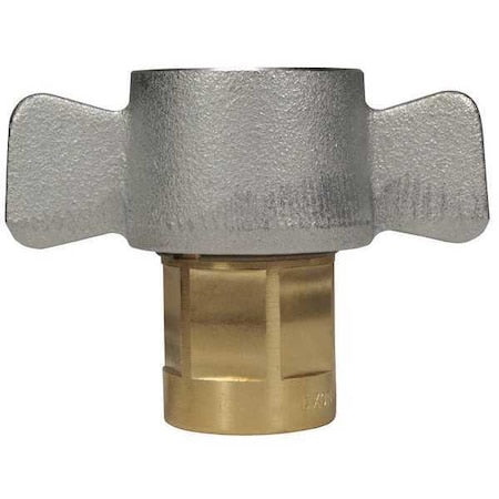 Dixon 12WF12-B - Quick Connect Coupler, FNPT, 1-1/2 in, Brass
