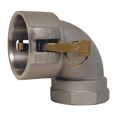 Dixon 200D-90AL - Cam/Groove 90 Elbow Coupler,FNPT 2",AL