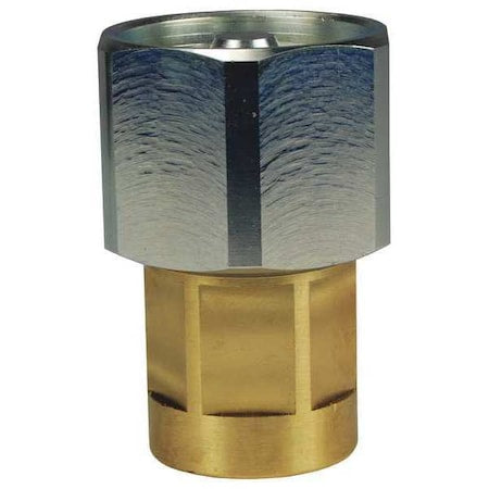 Dixon 8WF8-B-HN - Quick Connect Coupler, W Series, 1 in Female MNPT x 1 in, Brass, Hex Nut
