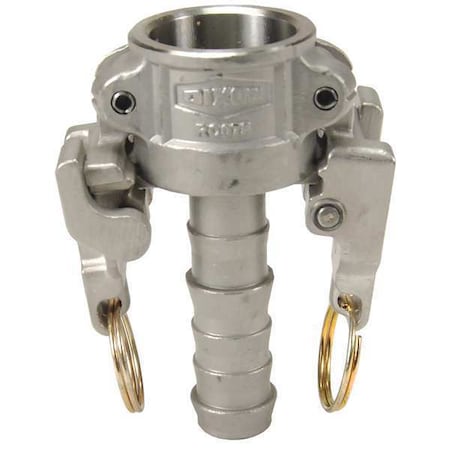 Dixon RC075EZ - EZ Cam and Groove Couplerx Hose,3/4",SS
