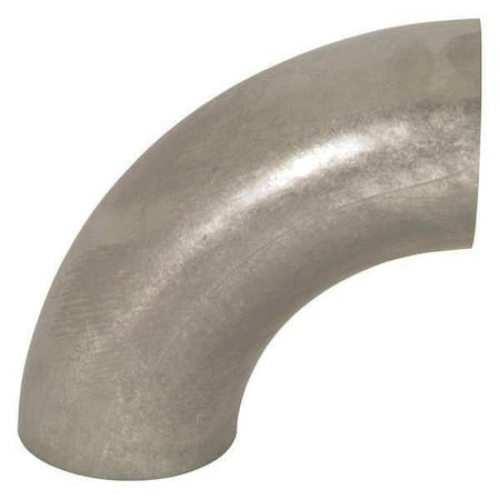Dixon B2WCL-G250U - Unpolished 90 Weld Elbow 304 SS,2-1/2"