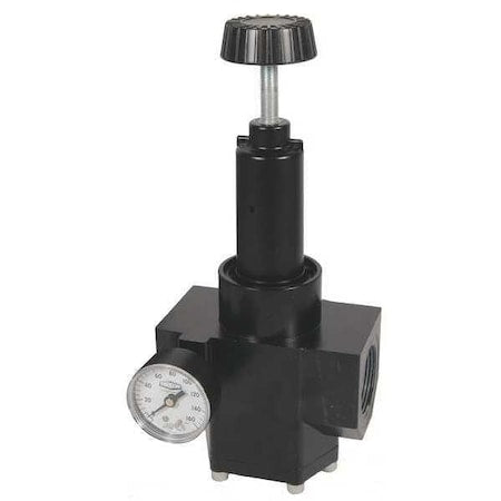 Dixon R40-0CRG - Wilkerson Hi Flow Regulator R40,2",Gauge