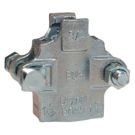 Dixon DD - Hose Clamp,Carbon Steel,3-1/2",2 Bolts