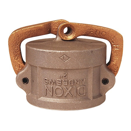 Dixon 200DC-LAL - Cam and Groove,Lockable Dust Cap,AL,2"