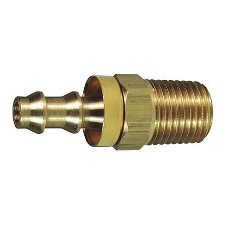 Dixon 2720402C - MNPT,1/8"x Pushon Hose,Barb,1/4"