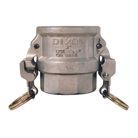 Dixon RDWSP200EZ - EZ Cam and Groove Coupler Weld,2",SS