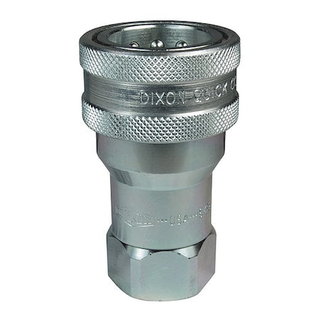 Dixon 8KF8 - Quick Connect Coupler, K-Series, 1 in Female MNPT, 1 in, Steel