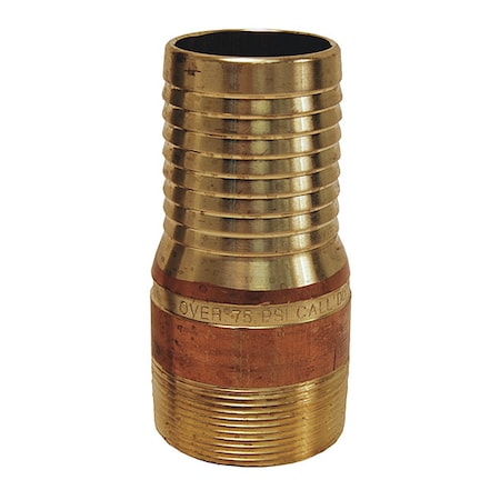 Dixon BST25 - King Nipple NPT Threaded Brass,2"