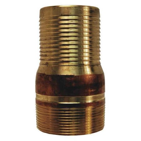 Dixon BST35 - King Nipple NPT Threaded Brass,3"