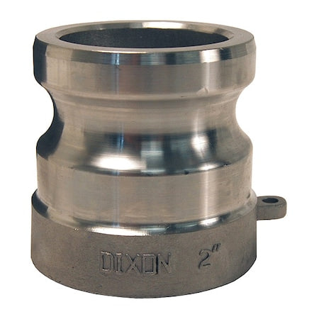 Dixon 200AWSPSS - Cam and Groove Adapter,Socket Weld SS,2"